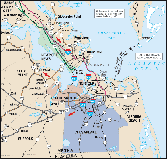 Illustration of Phase 2 Evacuation